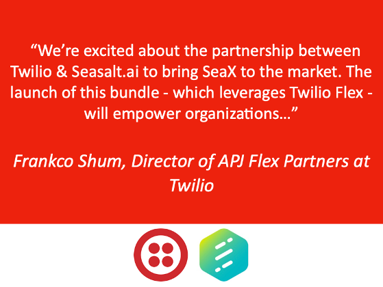 Twilio and Seasalt.ai Launched SeaX in Asia-Pacific & Japan