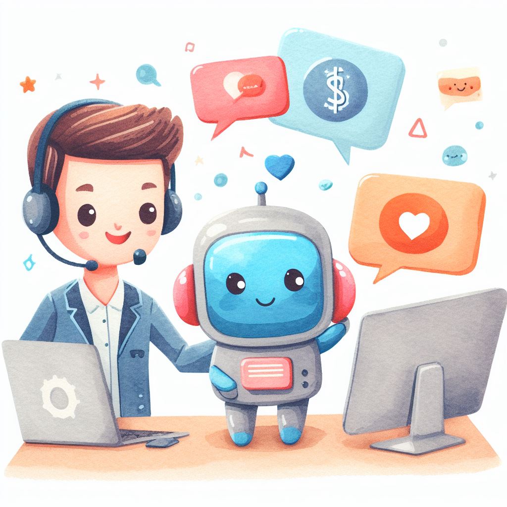 AI chatbot as 24-hour customer service to ensure customers receive the best support experience
