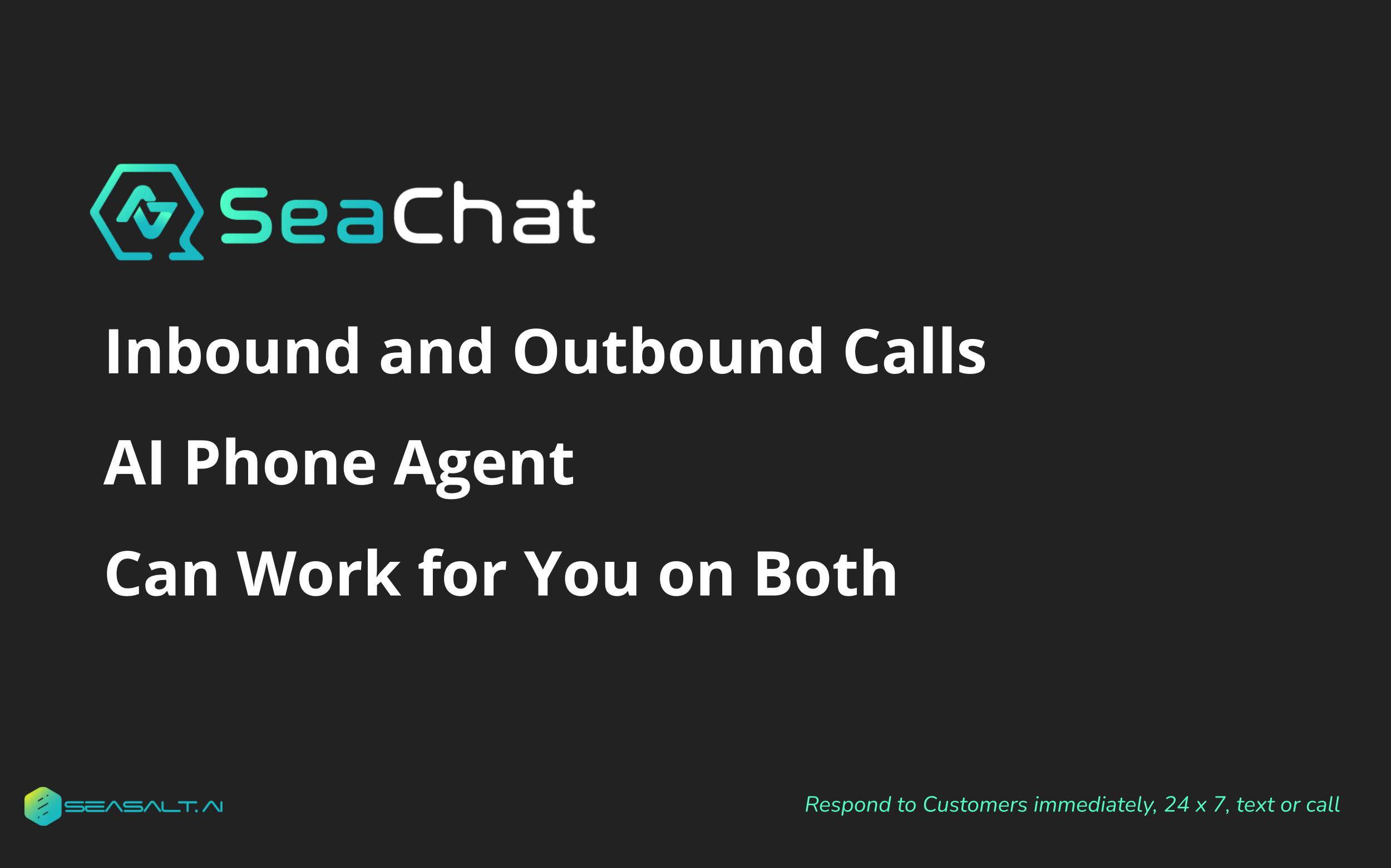 Inbound and Outbound Calls, AI Phone Agent Can Work for You on Both
